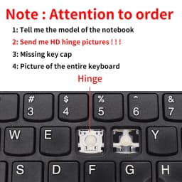 Replacement Keycap Key Cap &Scissor Clip&Hinge For Lenovo Legion 7- 16 R9000K Y9000K Y9000X Y9000P IAH7H 5i Pro Gen 7 Keyboard