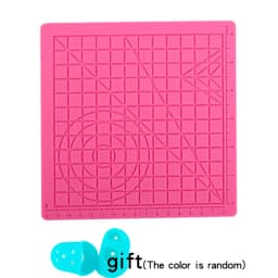 3D Printing Pen Silicone Mat DIY With 2 Finger Protectors Template Drawing Tool Silicone Pad Drawing Tools for Kids Adults