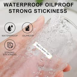 Niimbot Official Labels For D110 D11 Label Sticker Paper Thermal Adhesive White Waterproof Sticker Label Anti-Oil Label Papers