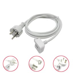 1.8m AC Power Adapter EU / US /AU /UK Plug Extension Cable Cord For Apple MacBook Pro Air iPad AC Wall Charger Adapter