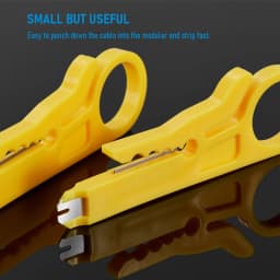 RJ45 Crimper Lan Tester Tool Set Ethernet Cable Stripper Punch Down Tool RJ45 RJ11 Connectors 12 in 1 Cabling Repair Set
