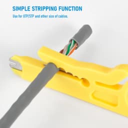 RJ45 Crimper Lan Tester Tool Set Ethernet Cable Stripper Punch Down Tool RJ45 RJ11 Connectors 12 in 1 Cabling Repair Set