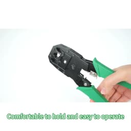 RJ45 Crimper Lan Tester Tool Set Ethernet Cable Stripper Punch Down Tool RJ45 RJ11 Connectors 12 in 1 Cabling Repair Set