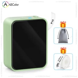 P15 Wireless Bluetooth Thermal Label Printer Mini Portable Adhesive Label Maker Fast Printing Similar as Marklife P15 P12 L12