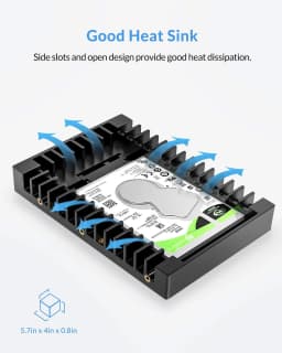 ORICO Hard Drive Caddy Support SATA 3.0 Support HDD and SSD 2.5 In 7mm 9.5mm 12.5mm Computer Accessories