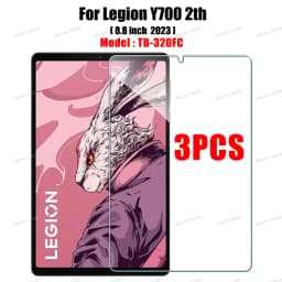 3PCS Tempered Glass Screen Protector for legion y700 2nd generation 8.8 inch 1st 2023 2022 TB-9707 TB-320 Tablet Film