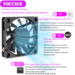 2PCS 60mm 5V 12V 24V Brushless USB 2PIN 3PIN DC Cooler Fan 60x60x10mm 6010 6cm For Computer PC CPU Case Cooling