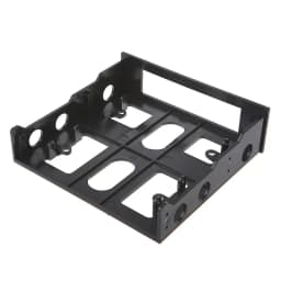 3.5" to 5.25" Hard Drive Mounting Bracket 3.5 Inch HDD SSD Adapter For 5.25 Inch PC Computer Case Bay With Mounting Screws