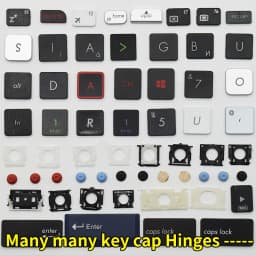Original Replacement Keycap Key Cap Scissor Clip Hinge Air Cushion Rubber Pad Button For Notebook Laptop Keyboard Accessories