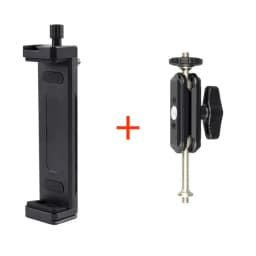 Universal Aluminum Alloy Tablet Phone Stand Holder Clip Tripod Adjustable Bracket for Mobile Phones Ipro Tablets Tablet Holder