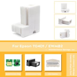 10Sets T04D1 T04D100 Maintenance Ink Box Sponge For Epson L6160 L6171 L6170 L6190 XP-5100 WF-2860 ET-2700 4750 3700 3750 Printer