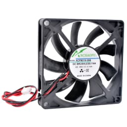 ACP8015 8cm 80mm Fan 80x80x15mm DC5V 12V 24V 2pin Cooling Fan for Router Chassis Power Supply Charger Inverter