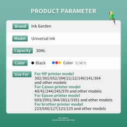 Refill Dye Ink Kit for Epson, Canon, HP, and Brother All Model Printer Ink Cartridge CISS Ink Voor Inkt Tank