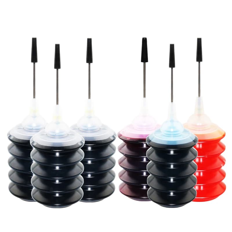 Refill Dye Ink Kit for Epson, Canon, HP, and Brother All Model Printer Ink Cartridge CISS Ink Voor Inkt Tank