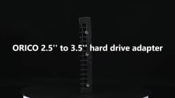ORICO Hard Drive Caddy 2.5 to 3.5 inch Stainless Internal Hard Drive Mounting Bracket Adapter 3.5 inch SATA HDD Mobile Frame
