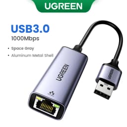 UGREEN USB Ethernet Adapter 1000/100Mbps USB3.0/2.0 to RJ45 Lan for Laptop PC Windows Xiaomi Mi Box Nintendo Switch Network Card