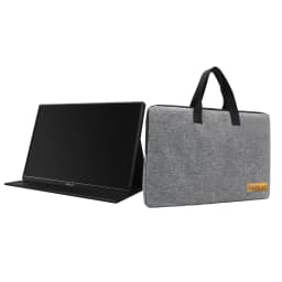 ZEUSLAP 13.3" 14" 15.6" 16" Portable Monitor Bag Waterproof Nylon Ultrabook Laptop Messenger Hand Bag