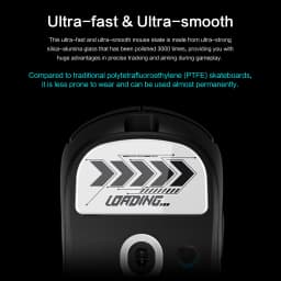 Mouse Feet Skates Ultra Strong Flawless Glass Super Fast Smooth Durable Sole for Logitech G Pro X Superlight 2 Gaming Mouse
