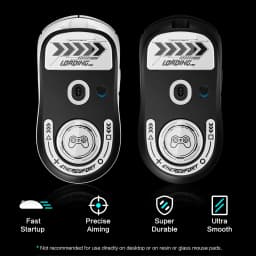 Mouse Feet Skates Ultra Strong Flawless Glass Super Fast Smooth Durable Sole for Logitech G Pro X Superlight 2 Gaming Mouse