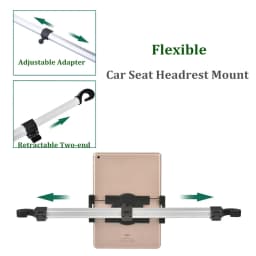 13'' Car Headrest Tablet Mount for iPad Pro 12.9 11 Tablet Car Holder for Samsung Galaxy Tab S7 Fe Plus Xiaomi Tablet Holder Car