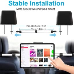 13'' Car Headrest Tablet Mount for iPad Pro 12.9 11 Tablet Car Holder for Samsung Galaxy Tab S7 Fe Plus Xiaomi Tablet Holder Car