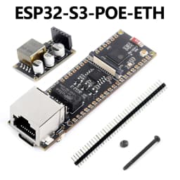 ESP32-S3 ETH Camera Development Board PoE RJ45 / OV2640 OV5640 Port / W5500 / Micro-SD Compatible With Raspberry Pi Pico Size
