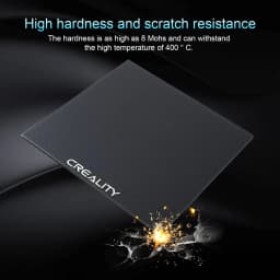 Creality Ender 3 Glass Bed Upgraded 3D Printer Tempered Glass Plate Build Surface 235x235x4mm for Ender 3/Ender 3 Pro/Ender 3 V2