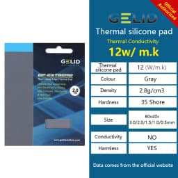 GELID GP-EXTREME Thermal Pad CPU/GPU Graphics Card Motherboard high-performance Pad Heat Dissipation Silicone Pad Multi-Size 12W
