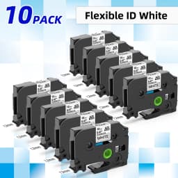 Handheld Label Maker Compatible for Brother Ptouch tze Cable Label Machine 203dpi E1000PRO Labeler for Communication Cable Label