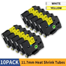 Handheld Label Maker Compatible for Brother Ptouch tze Cable Label Machine 203dpi E1000PRO Labeler for Communication Cable Label