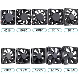 GDSTIME Dual 40mm 50mm 60mm 80mm 92mm 120mm 140mm DC 5V Powered USB Fans with 2 in 1 USB Cable for AV Receiver DVR Cooling