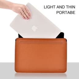 Cingrow Laptop Sleeve for MacBook Air 15.3 2026 Waterproof Laptop Bag for MacBook Air 13 Pro 14 Ultra-thin Notebook Bag 15.6