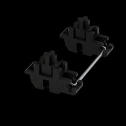 GATERON Low Profile Stabilizer Plated Mounted Black Customized 6.25u 2u Low Profile Switch DIY Hotswap Available For Keyboard