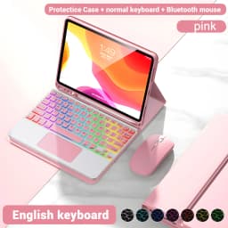 Backlight iPad magic keyboard For iPad Pro 11 2021 2020 Mini 5 6 10.2 9/8/7th 2018 2017 5 6th Pro 11 12.9 10.5 9.7 Air 3 2 Case