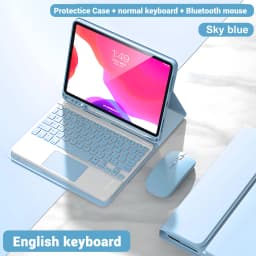 Backlight iPad magic keyboard For iPad Pro 11 2021 2020 Mini 5 6 10.2 9/8/7th 2018 2017 5 6th Pro 11 12.9 10.5 9.7 Air 3 2 Case