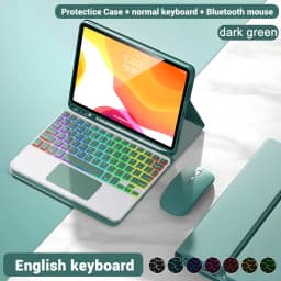 Backlight iPad magic keyboard For iPad Pro 11 2021 2020 Mini 5 6 10.2 9/8/7th 2018 2017 5 6th Pro 11 12.9 10.5 9.7 Air 3 2 Case