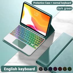 Backlight iPad magic keyboard For iPad Pro 11 2021 2020 Mini 5 6 10.2 9/8/7th 2018 2017 5 6th Pro 11 12.9 10.5 9.7 Air 3 2 Case