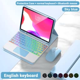 Backlight iPad magic keyboard For iPad Pro 11 2021 2020 Mini 5 6 10.2 9/8/7th 2018 2017 5 6th Pro 11 12.9 10.5 9.7 Air 3 2 Case