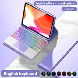 Backlight iPad magic keyboard For iPad Pro 11 2021 2020 Mini 5 6 10.2 9/8/7th 2018 2017 5 6th Pro 11 12.9 10.5 9.7 Air 3 2 Case