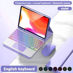 Backlight iPad magic keyboard For iPad Pro 11 2021 2020 Mini 5 6 10.2 9/8/7th 2018 2017 5 6th Pro 11 12.9 10.5 9.7 Air 3 2 Case