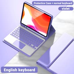 Backlight iPad magic keyboard For iPad Pro 11 2021 2020 Mini 5 6 10.2 9/8/7th 2018 2017 5 6th Pro 11 12.9 10.5 9.7 Air 3 2 Case
