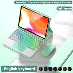 Backlight iPad magic keyboard For iPad Pro 11 2021 2020 Mini 5 6 10.2 9/8/7th 2018 2017 5 6th Pro 11 12.9 10.5 9.7 Air 3 2 Case