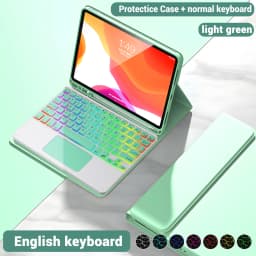 Backlight iPad magic keyboard For iPad Pro 11 2021 2020 Mini 5 6 10.2 9/8/7th 2018 2017 5 6th Pro 11 12.9 10.5 9.7 Air 3 2 Case
