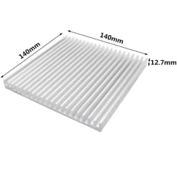 Extruded Aluminum Heatsink Heat Sink Radiator for Electronic LED Chip Power Amplifier Cooler Cooling Heat Dissipation