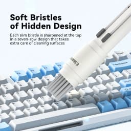 Essager 5 in 1 Cleaning Kit For Computer Keyboard Cleaner Brush Earphones Cleaning Pen For AirPods Pro 3 iPhone Cleaning Tools