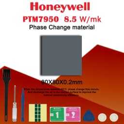 Honeywell PTM7950 Phase Change Pad 8.5W/mk Thermal Grease Material CPU/GPU Cooling Thermal Conductive Paste Silicone Grease Pad