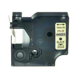 6/9/12mm 24mm Label for Dymo D1 Tape 45013 40913 43613 Black on White Compatible Dymo LabelManage 160 280 LabelPoint Label Maker