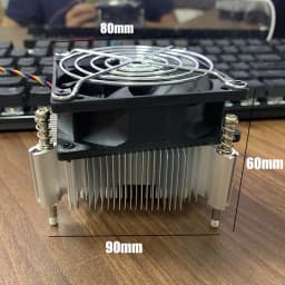 80MM CPU Air Cooler 4PIN PWM Cooling PC Radiator Fan for Intel 2011 X79 X99 CPU Fan Ventilador