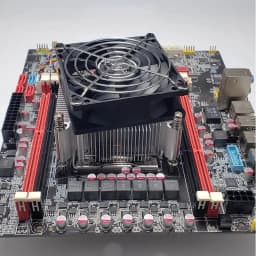 80MM CPU Air Cooler 4PIN PWM Cooling PC Radiator Fan for Intel 2011 X79 X99 CPU Fan Ventilador