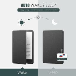 Fabric Magnetic Smart Case For 6 All-new Kindle (2022 Release) 11th Generation Built-in Light 6 Inch Gen Cover Sleeve Funda